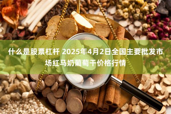 什么是股票杠杆 2025年4月2日全国主要批发市场红马奶葡萄干价格行情