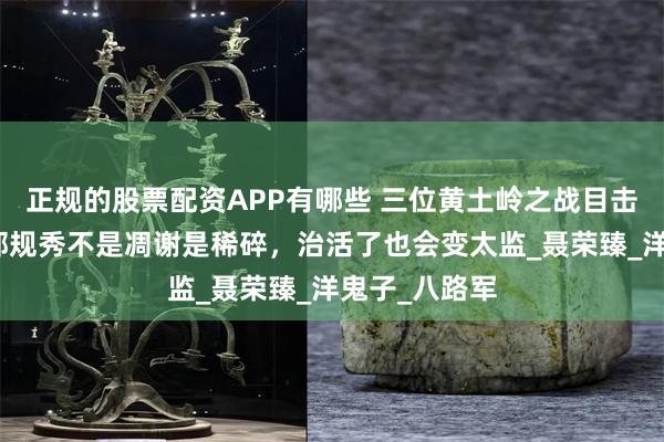 正规的股票配资APP有哪些 三位黄土岭之战目击者回忆：阿部规秀不是凋谢是稀碎，治活了也会变太监_聂荣臻_洋鬼子_八路军